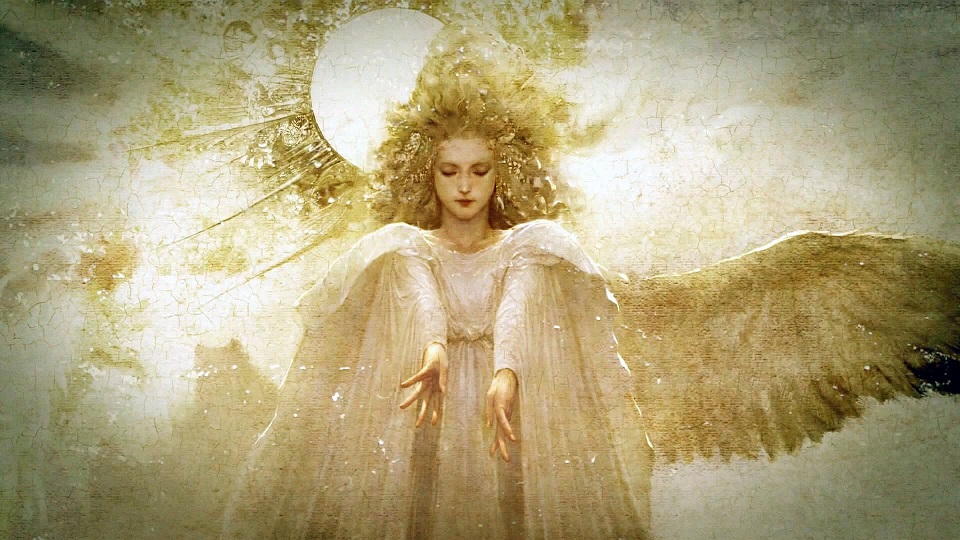 Luna in the painting